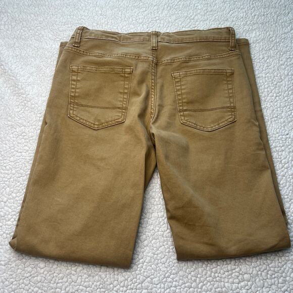Cat and Jack Stretch Straight Leg Tan Jeans Boys 14 - Picture 7 of 12